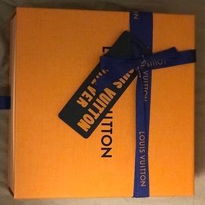 Authentic Louis Vuitton storage box